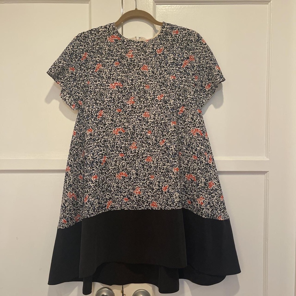 Balenciaga Printed Silk Mini Dress